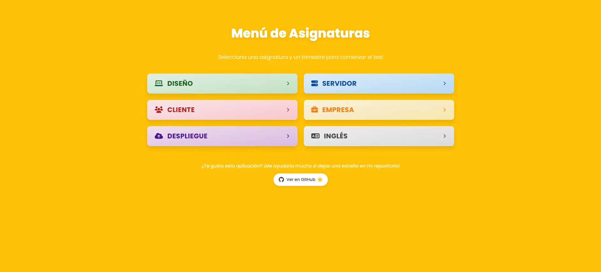 QUIZZ DAW - Aplicación test - Imagen 2